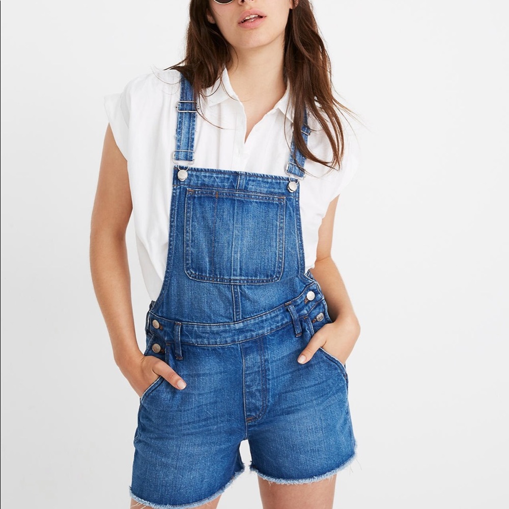 Madewell Short Overalls
